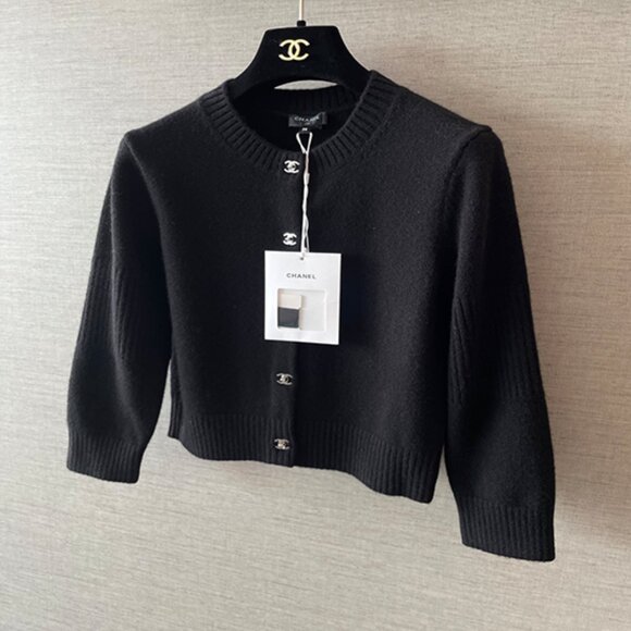 Chanel black Cardigan Size 36 - Picture 4 of 7